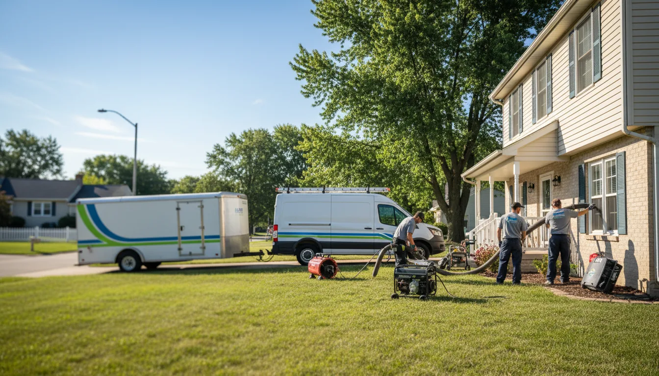 Flooded Basement Restoration And Cleanup With Repair in Hammond, MT near me